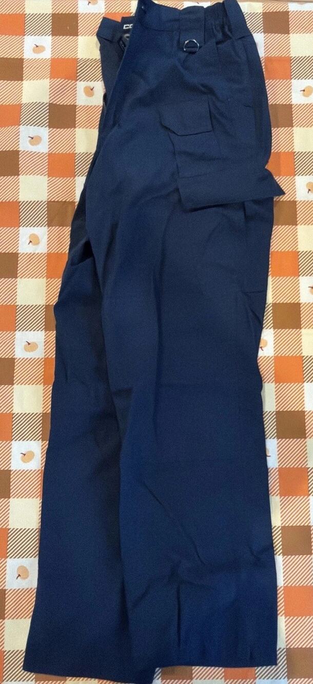 CQR Ripstop Tactical Cargo Pants Men’s Sz 32x32 Blue Straight Leg